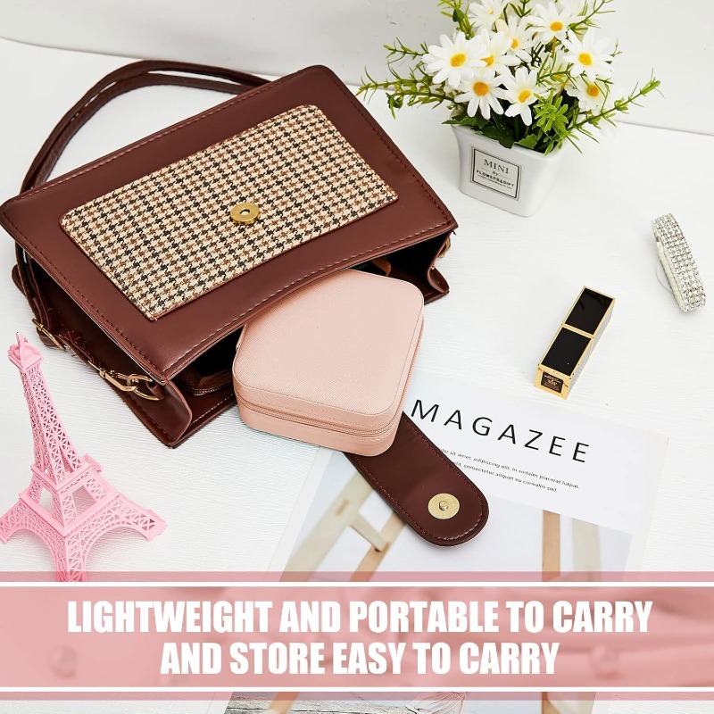 10pcs Portable Custom Travel Jewelry Storage Box